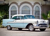 1955 Oldsmobile Super 88 Holiday Frost Blue 1