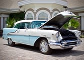 1955 Oldsmobile Super 88 Holiday Frost Blue 25