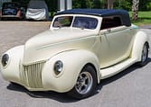 1939 Ford Deluxe convetible street rod glass body 5 7L 350 V8 3