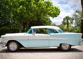 1955 Oldsmobile Super 88 Holiday Frost Blue 10