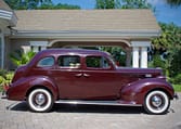 1938 Packard Six Touring Sedan Burgundy 9