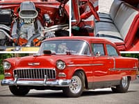 1955 Chevrolet 210 drag car
