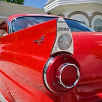 1956 Ford Customline Victoria Red 20