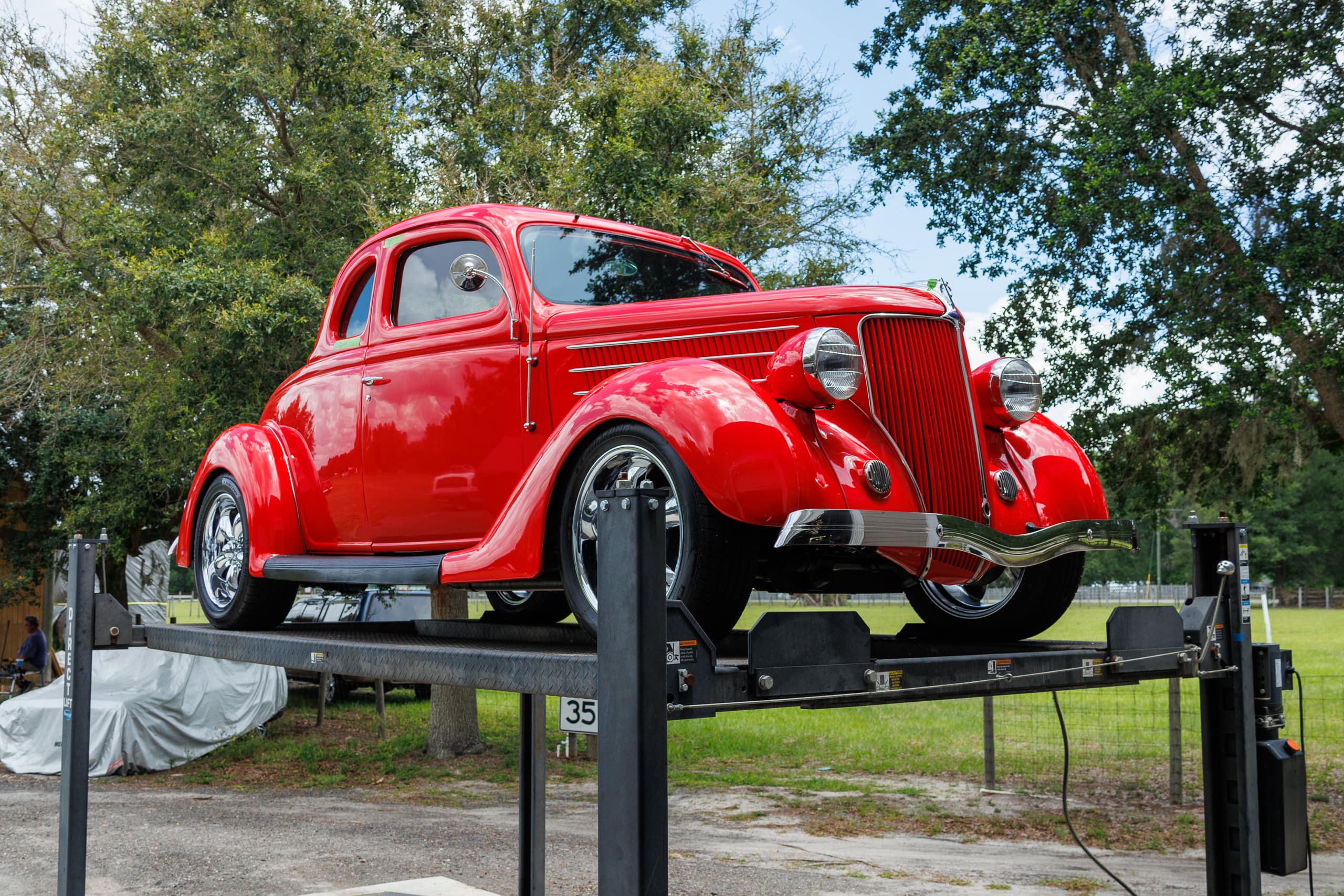 1936 Ford Model 68 5 Window Coupe 62