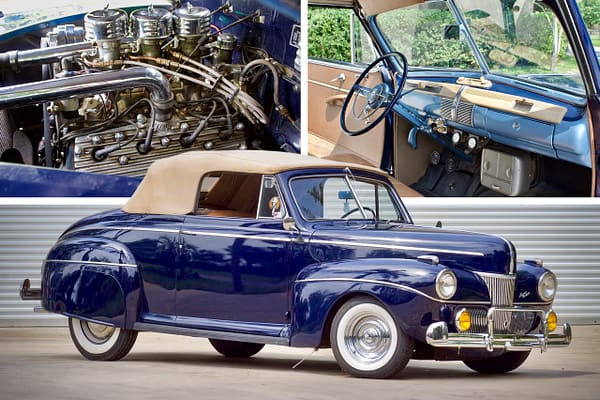 1941 Ford Super DeLuxe Convertible Fully Restored