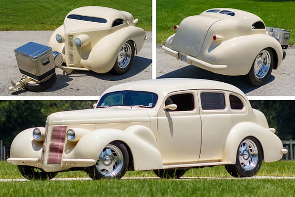 1937 Buick Centry With Matching Enclosed Trailer For Sale Collage