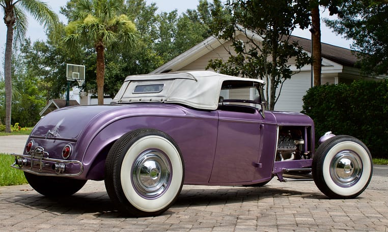 1932 Ford Roadster Purple 15