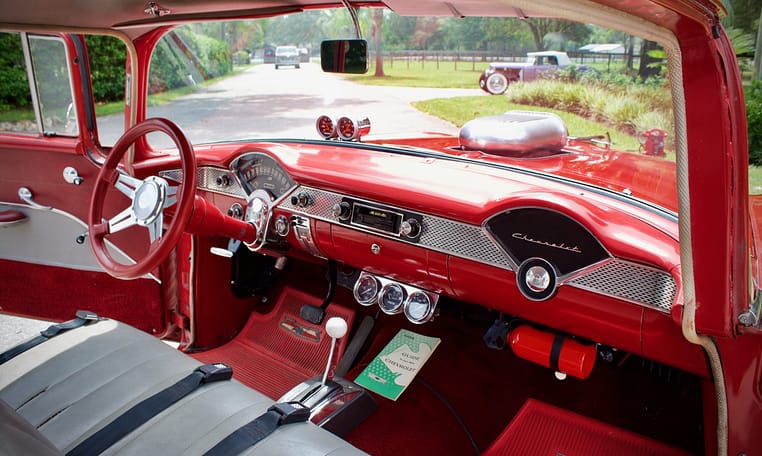 1955 Chevrolet 210 Pro Street Red 38