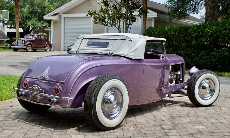 1932 Ford Roadster Purple 16