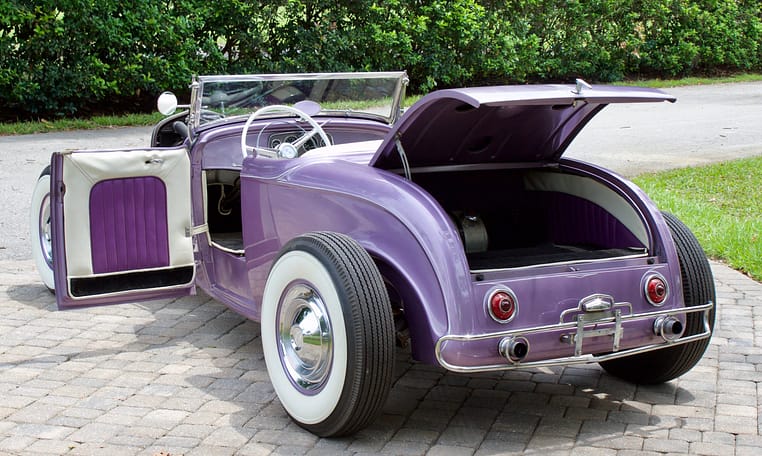 1932 Ford Roadster Purple 34