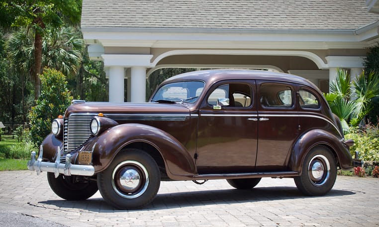 1938 DeSoto Touring Sedan Brown 1