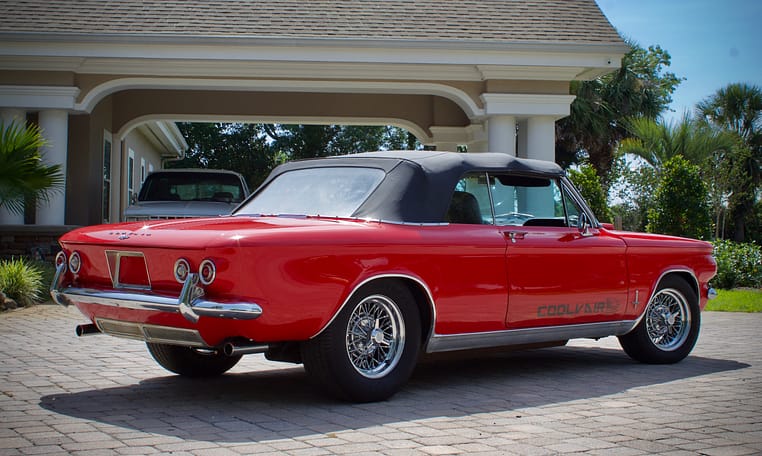 1964 Chevrolet Corvair 900 Convertible Red 24
