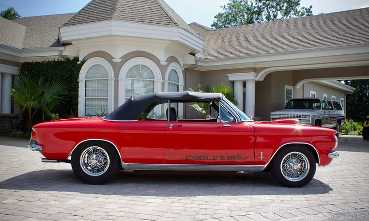 1964 Chevrolet Corvair 900 Convertible Red 10