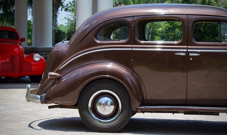 1938 DeSoto Touring Sedan Brown 12