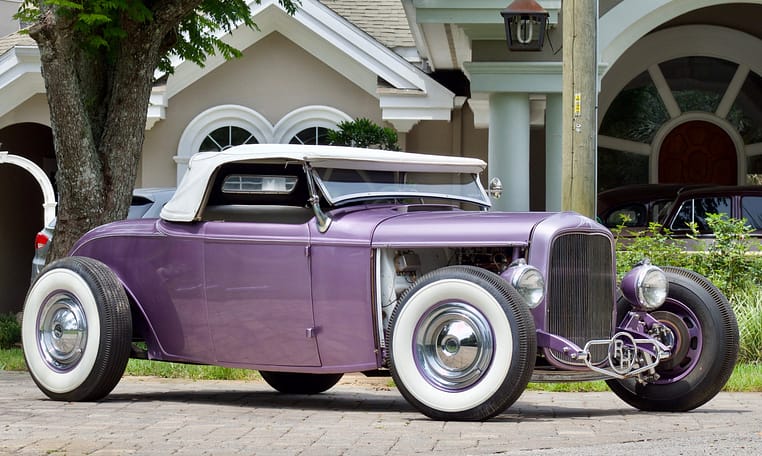 1932 Ford Roadster Purple 1