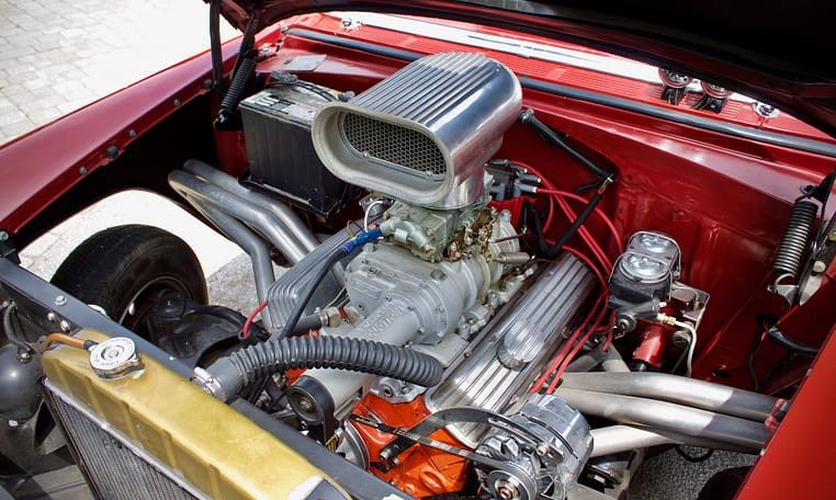1955 Chevrolet 210 Pro Street Red 31