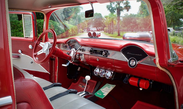 1955 Chevrolet 210 Pro Street Red 39