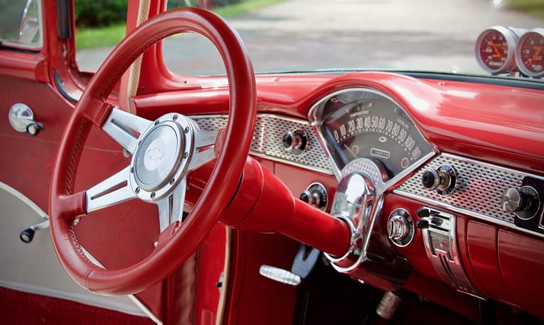 1955 Chevrolet 210 Pro Street Red 40