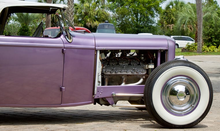1932 Ford Roadster Purple 13