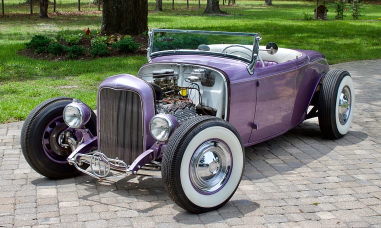 1932 Ford Roadster Purple 6