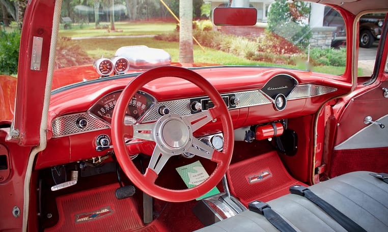 1955 Chevrolet 210 Pro Street Red 37