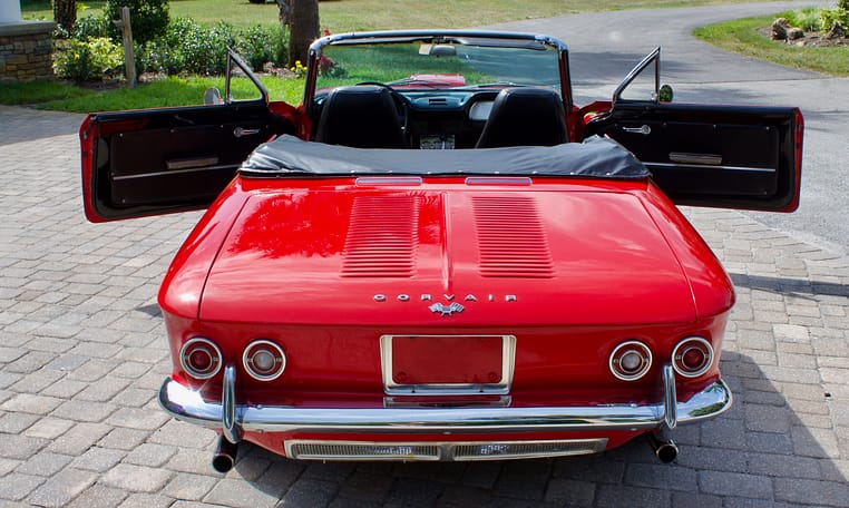 1964 Chevrolet Corvair 900 Convertible Red 33