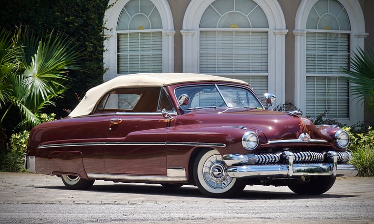 1951 Mercury Eight Convertible Brown 9