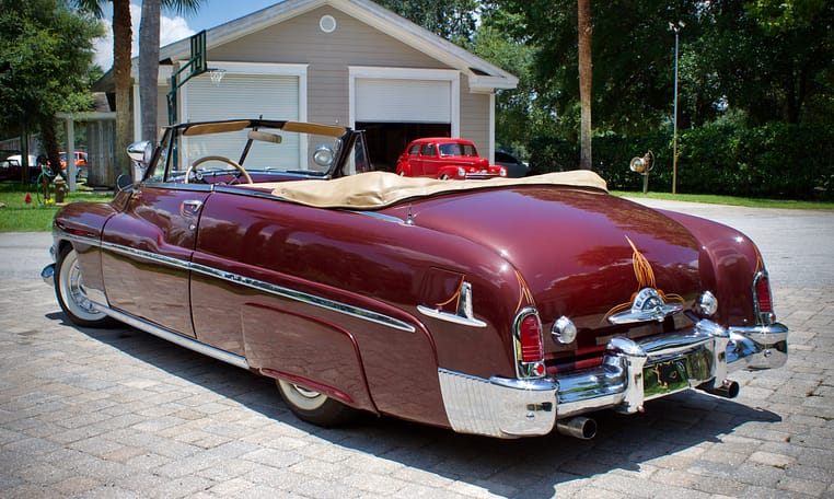 1951 Mercury Eight Convertible Brown 18