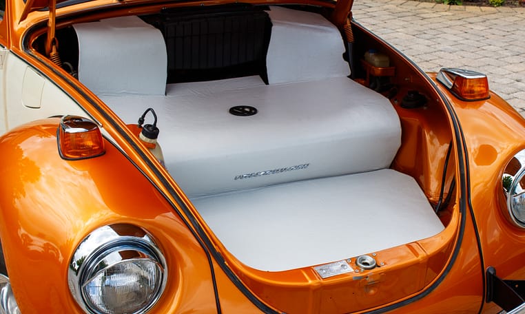 1972 Volkswagen VW Super Beetle Impora orange restored 1600cc 4 speed manual sun roof 99