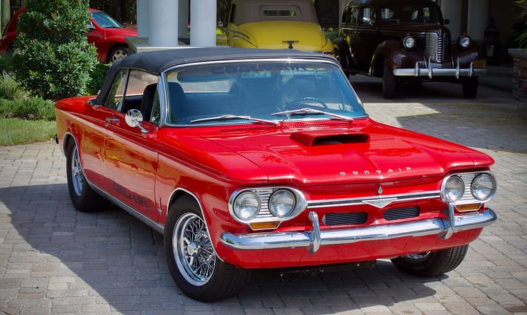 1964 Chevrolet Corvair 900 Convertible Red 7