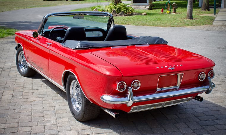 1964 Chevrolet Corvair 900 Convertible Red 18