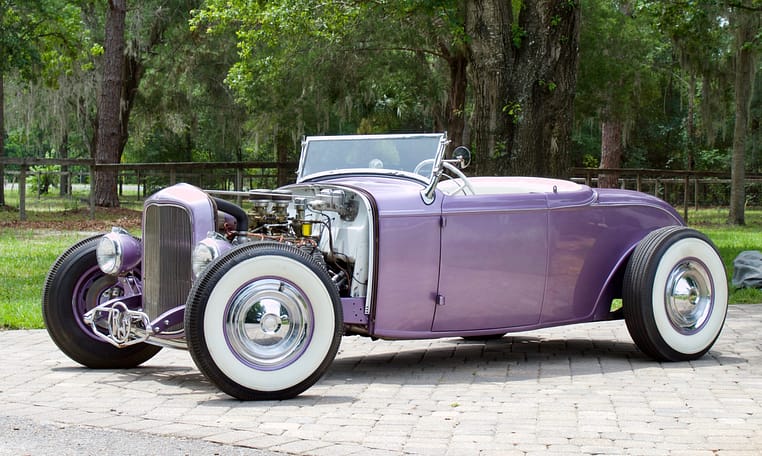 1932 Ford Roadster Purple 8