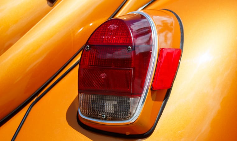 1972 Volkswagen VW Super Beetle Impora orange restored 1600cc 4 speed manual sun roof 29