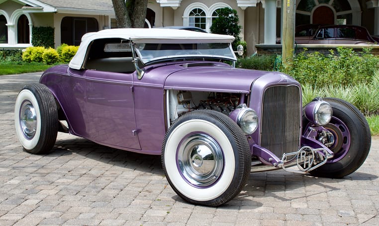 1932 Ford Roadster Purple 2