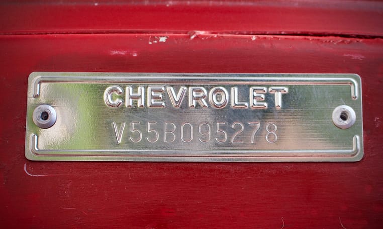 1955 Chevrolet 210 Pro Street Red 53