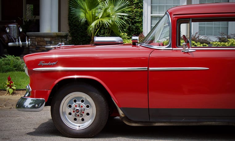 1955 Chevrolet 210 Pro Street Red 13
