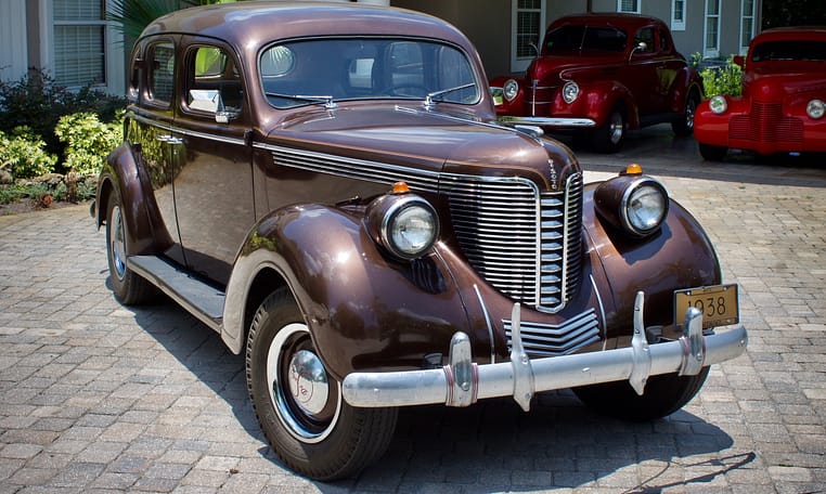 1938 DeSoto Touring Sedan Brown 8