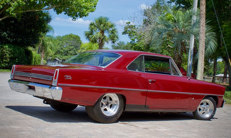 1967 Chevrolet Nova Pro Street Red 16