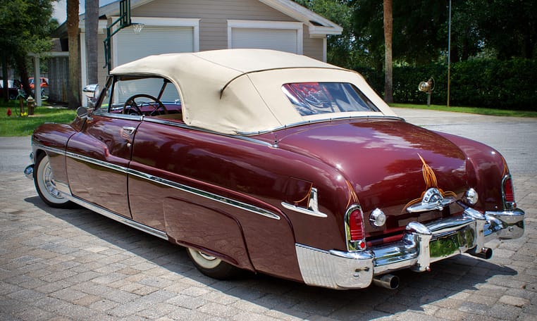 1951 Mercury Eight Convertible Brown 24
