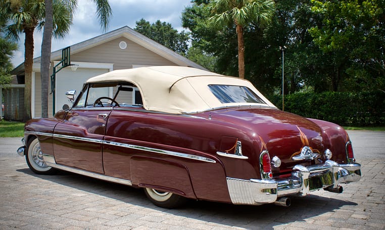 1951 Mercury Eight Convertible Brown 25