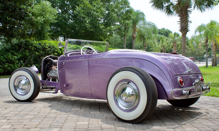1932 Ford Roadster Purple 22