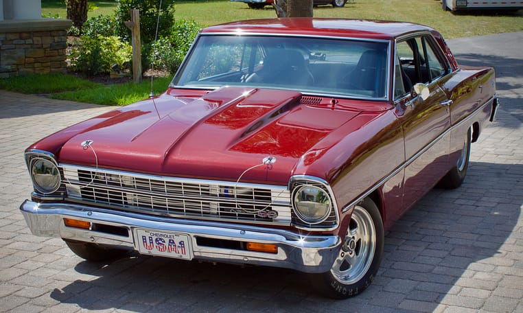 1967 Chevrolet Nova Pro Street Red 7