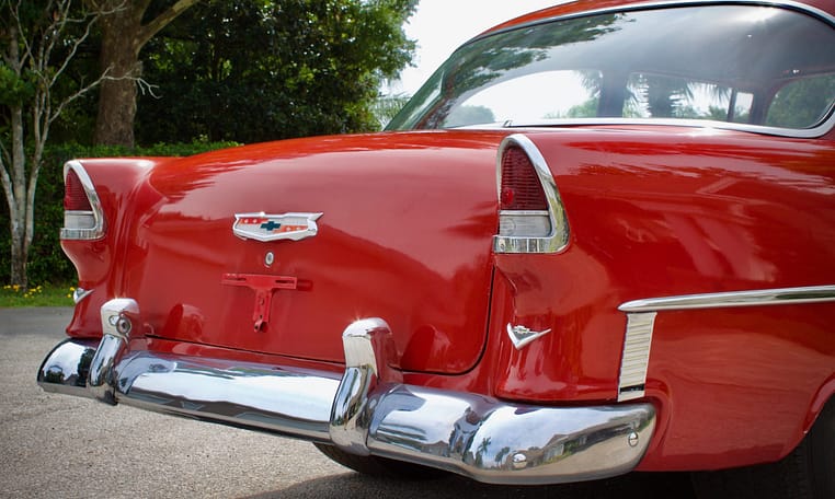 1955 Chevrolet 210 Pro Street Red 21