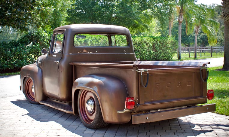 1956 Ford F100 Coyote Patina 17