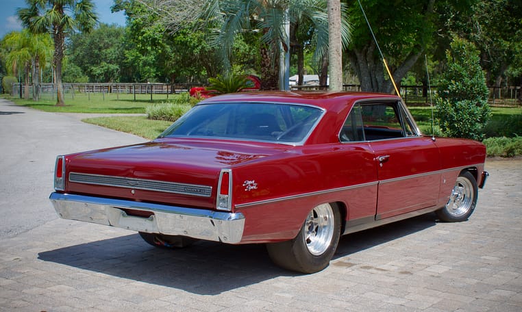 1967 Chevrolet Nova Pro Street Red 17