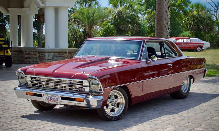 1967 Chevrolet Nova Pro Street Red 8