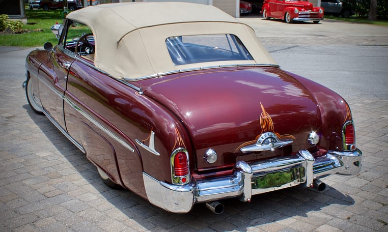 1951 Mercury Eight Convertible Brown 23