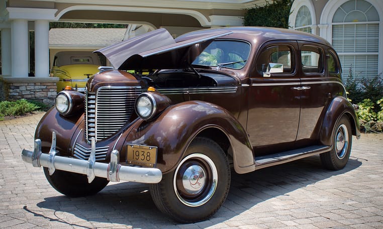 1938 DeSoto Touring Sedan Brown 26