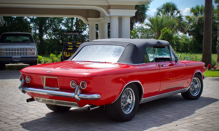 1964 Chevrolet Corvair 900 Convertible Red 23
