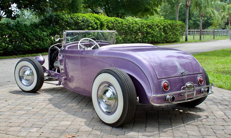 1932 Ford Roadster Purple 21